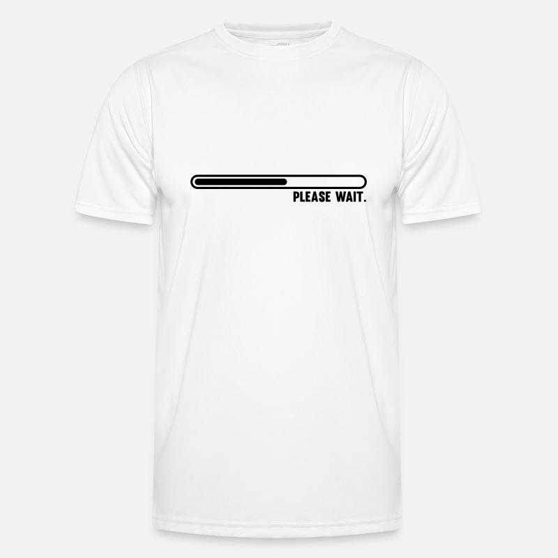 _loading_f1 - Men's Functional T-Shirt - white