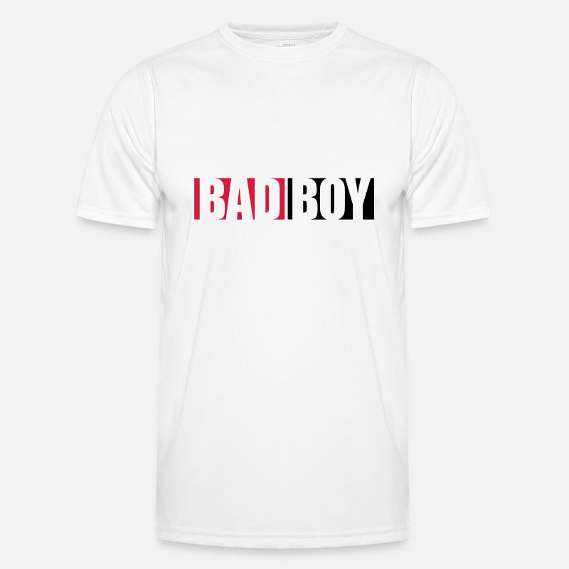 Text Bad Boy Men's Functional T-Shirt
