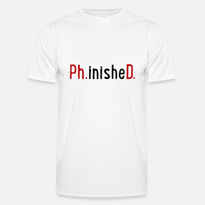 Ph.D. Männer Funktions-T-Shirt
