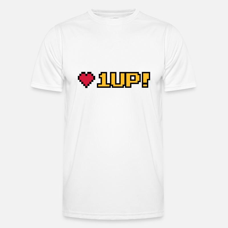 8-Bit 1UP T-shirt sport Homme