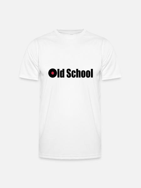 vinyl - Men's Functional T-Shirt - white
