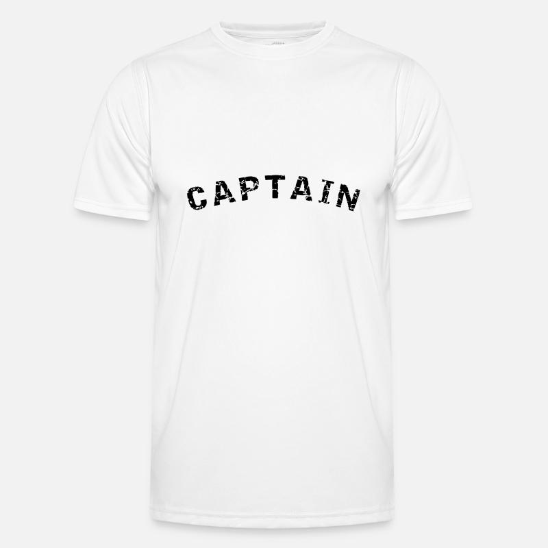 Conception de style capitaine T-shirt sport Homme