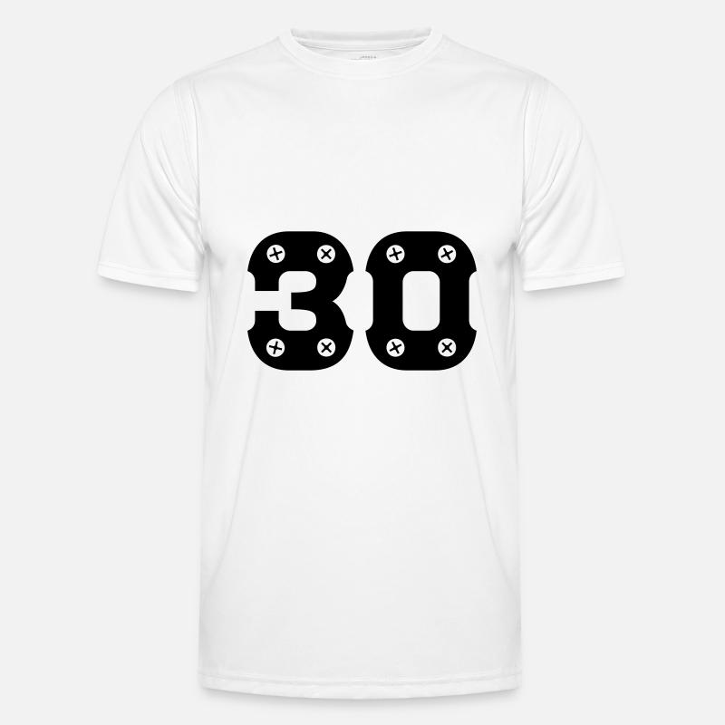 30. Geburtstag Geschenkidee Männer Funktions-T-Shirt