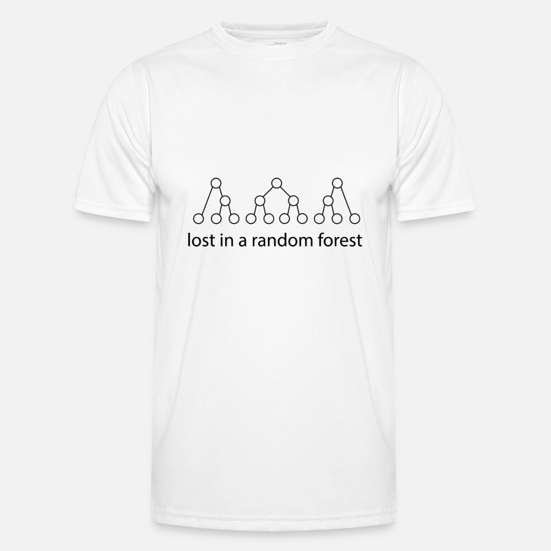 Forest Computer Science Data Science Gift Men's Functional T-Shirt