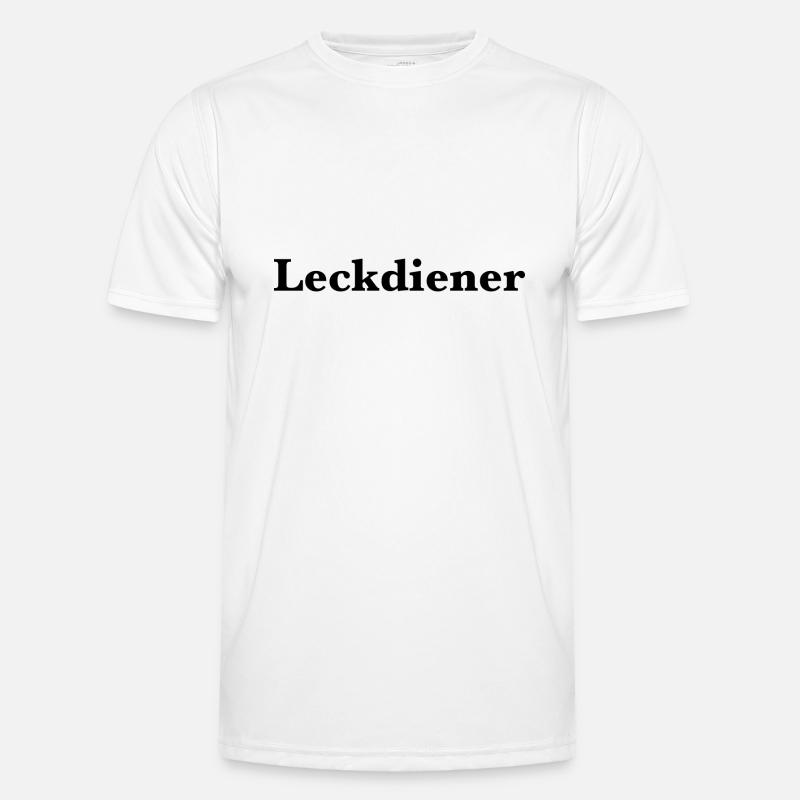 Leckdiener Männer Funktions-T-Shirt