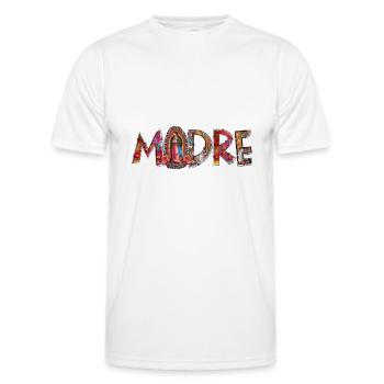 Madre Our Lady - Men's Functional T-Shirt - white - Front - AI Model Male 178 dark (178cm)
