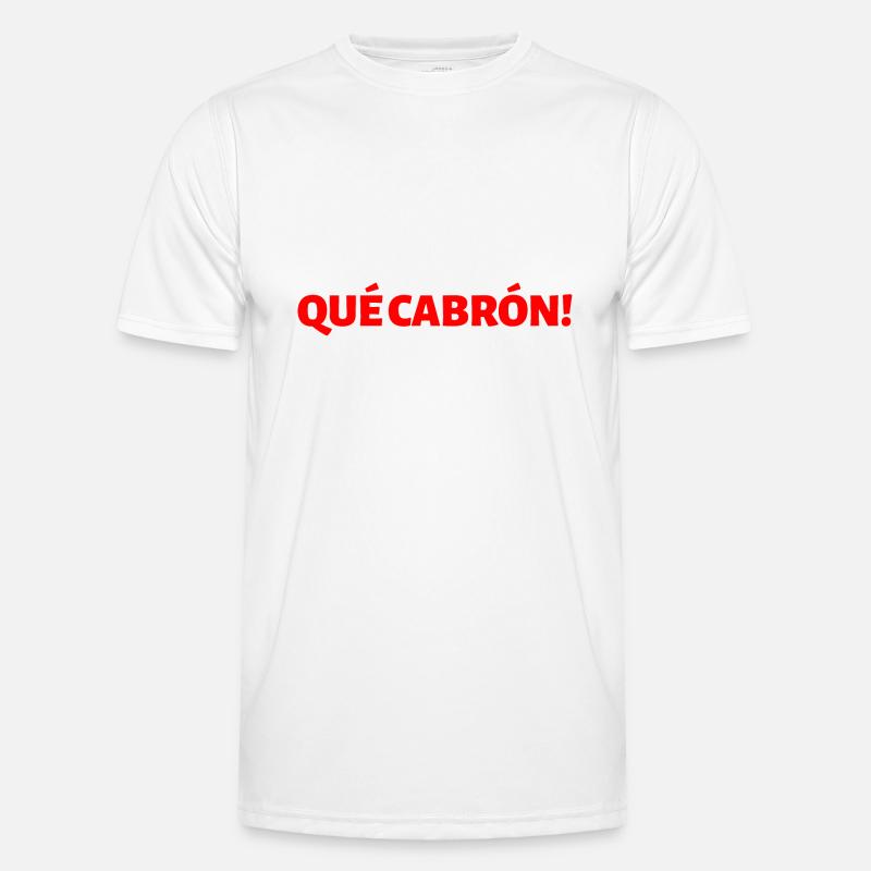 Spanisch Sprache Männer Funktions-T-Shirt