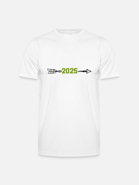 Flèche 2025 - T-shirt sport Homme - blanc