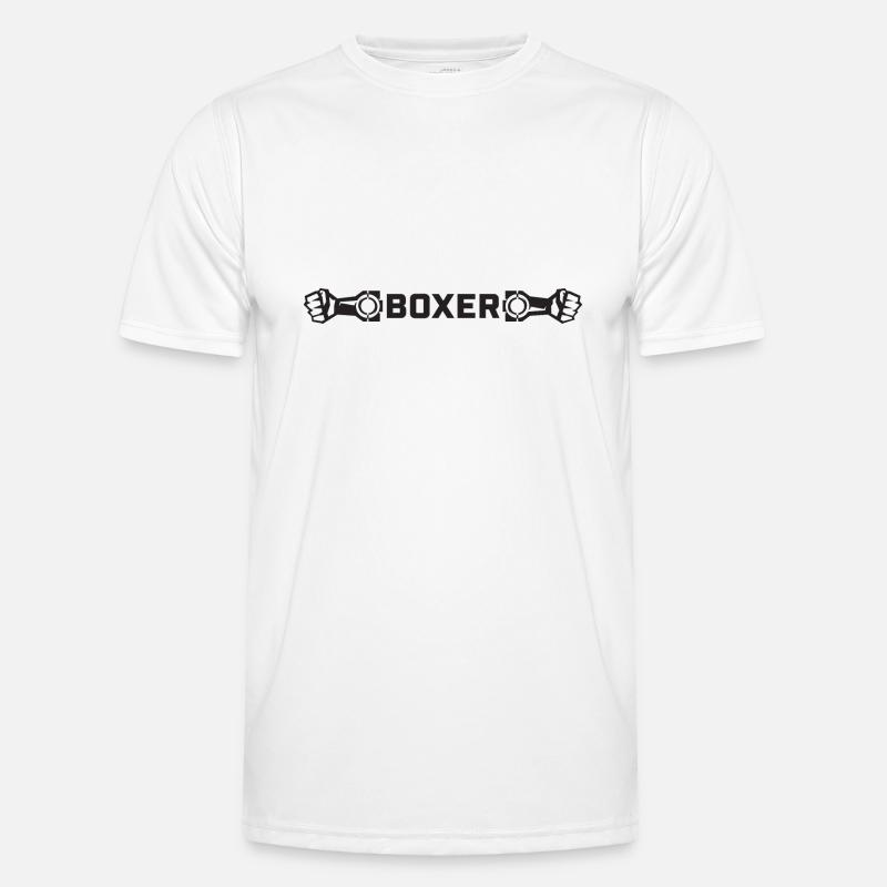 Boxer noir T-shirt sport Homme