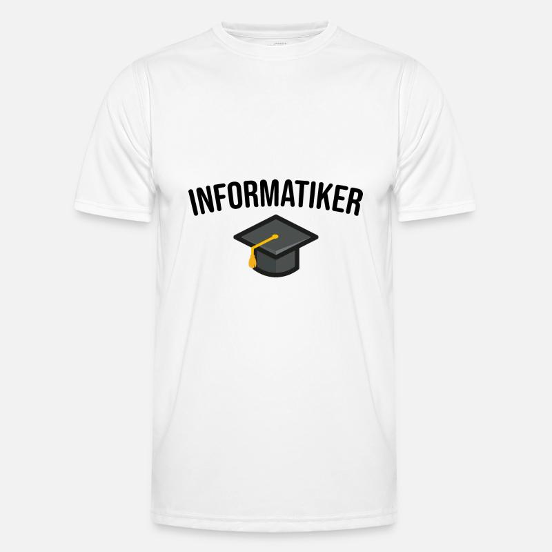 Informatiker Studium Ausbildung Männer Funktions-T-Shirt