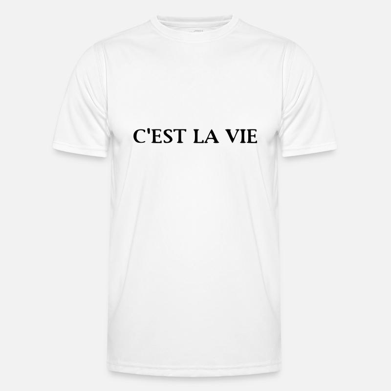 Coole Sprüche - Männer Funktions-T-Shirt - Weiß