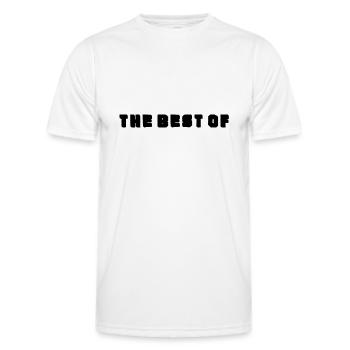 GELIEBTE. VIELEN DANK. DANKE, HERRIN - Männer Funktions-T-Shirt - Weiß - Vorne - AI Model Male 178 dark (178cm)