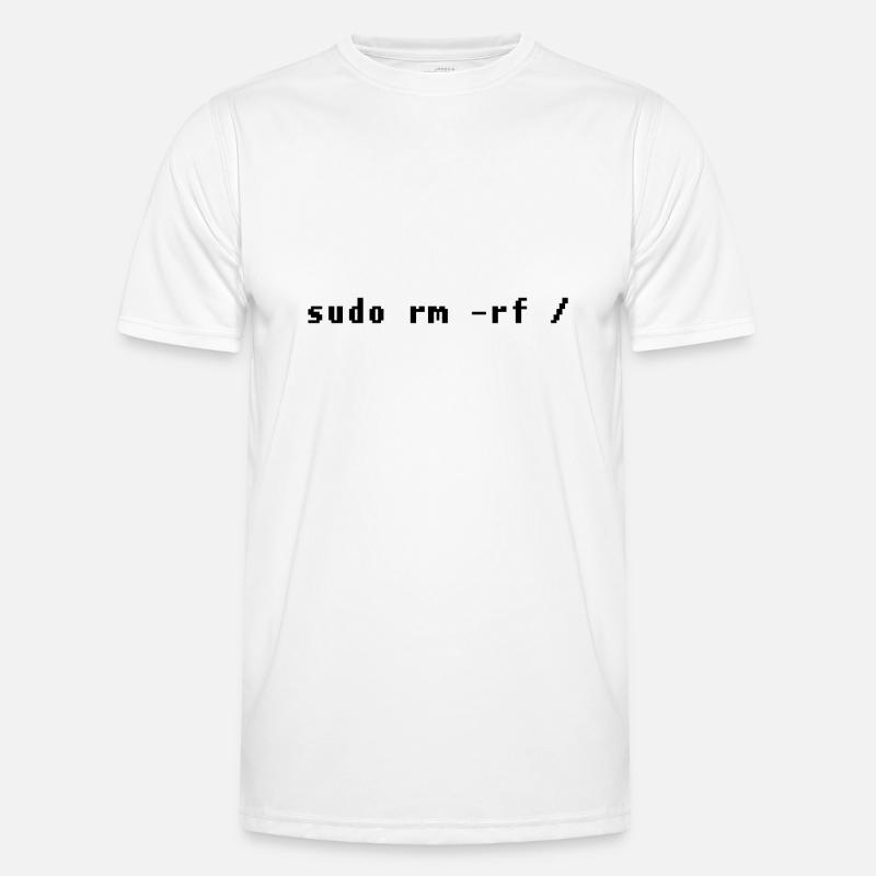 Funny Linux Admin Design - Men's Functional T-Shirt - white