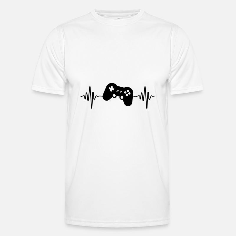 gamer controller puls T-shirt sport Homme