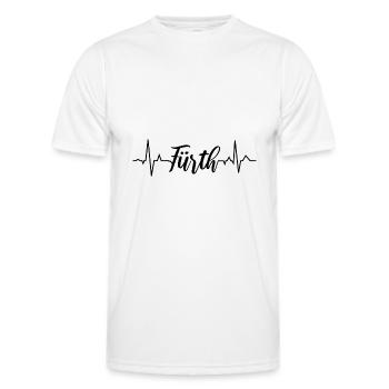 EKG Fürth - Männer Funktions-T-Shirt - Weiß - Vorne - AI Model Male 178 dark (178cm)