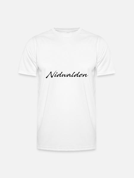 Nidwalden - Men's Functional T-Shirt - white