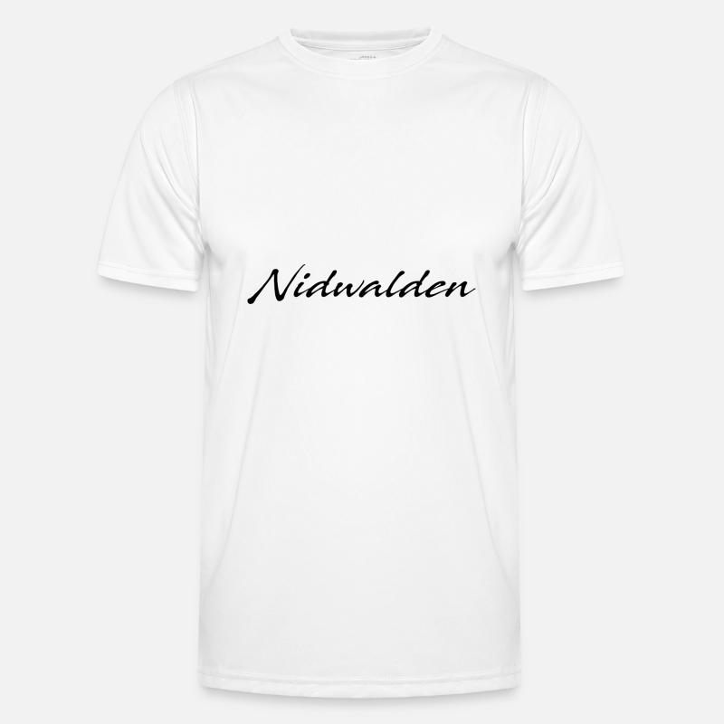 Nidwalden - Men's Functional T-Shirt - white