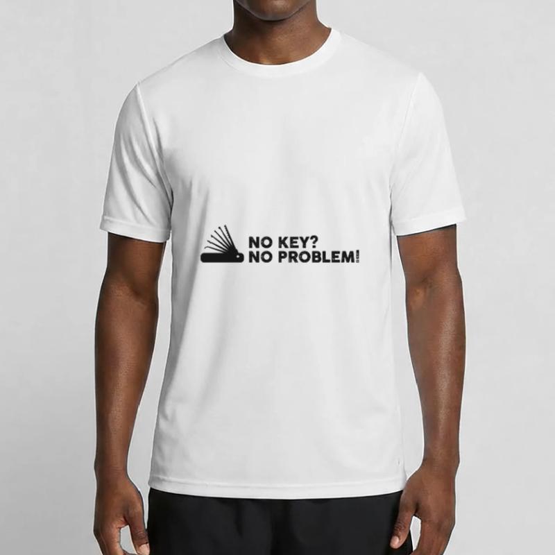 Conceptions de service de déverrouillage Lockpicking Lock Picking T-shirt sport Homme