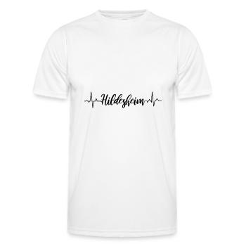 ECG Hildesheim - Men's Functional T-Shirt - white - Front - AI Model Male 178 dark (178cm)