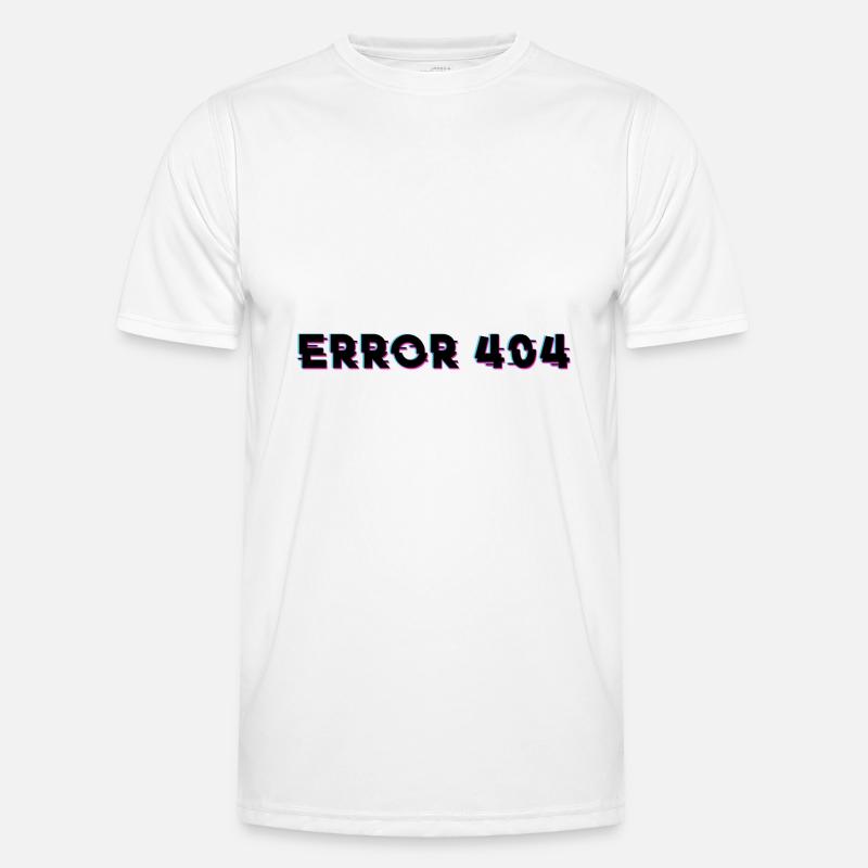 internet error 404 - Internet Erreur 404 T-shirt sport Homme