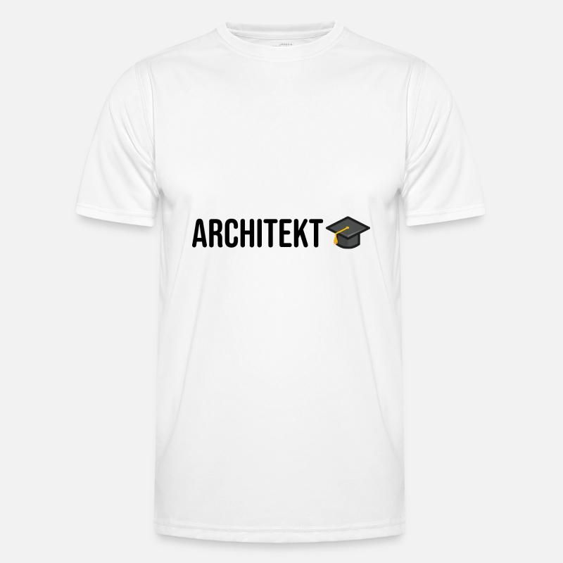 Architekt Studium Abschluss Männer Funktions-T-Shirt