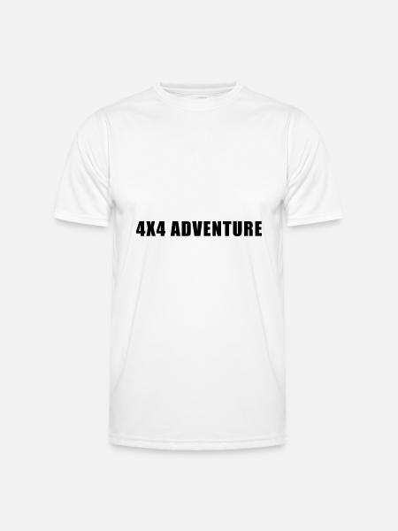 4x4 Adventure - Men's Functional T-Shirt - white