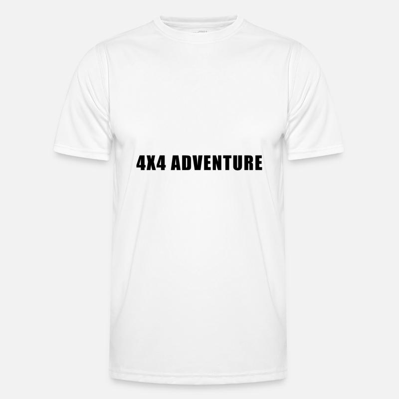 4x4 Adventure Männer Funktions-T-Shirt