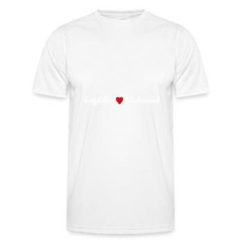 Herzlichen Glückwunsch - Männer Funktions-T-Shirt - Weiß - Vorne - AI Model Male 178 dark (178cm)