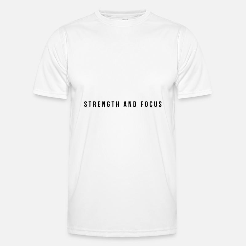 Force et concentration T-shirt sport Homme