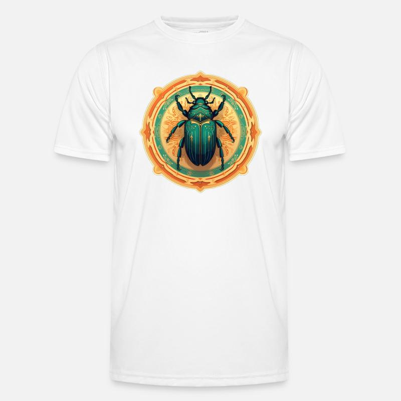 bark beetle - Men's Functional T-Shirt - white