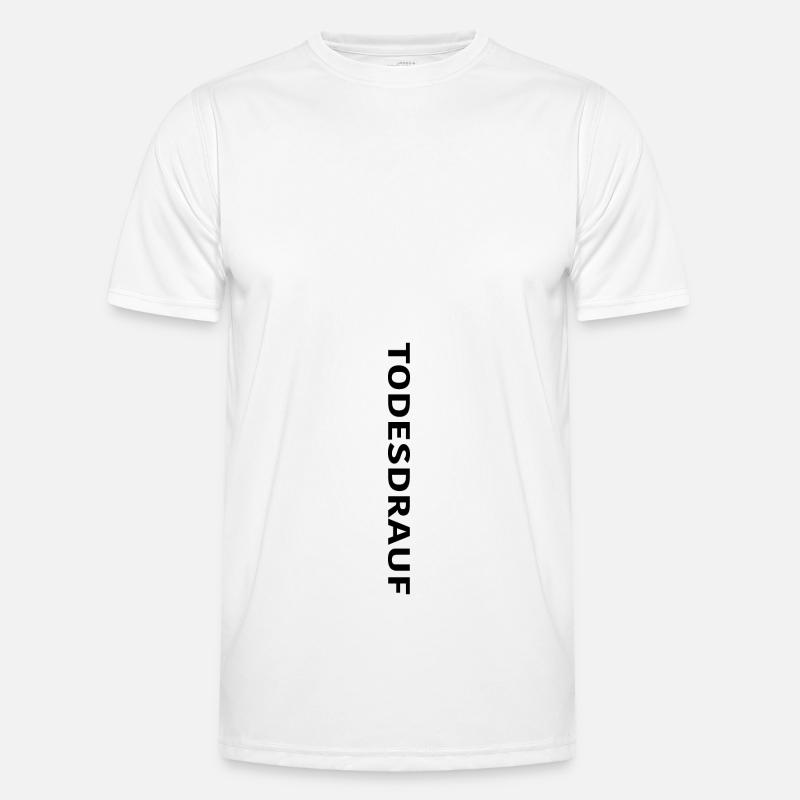 TODESDRAUF SCHWARZ Männer Funktions-T-Shirt