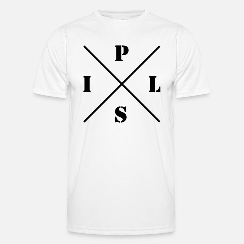 Pils Bier Logo Männer Funktions-T-Shirt