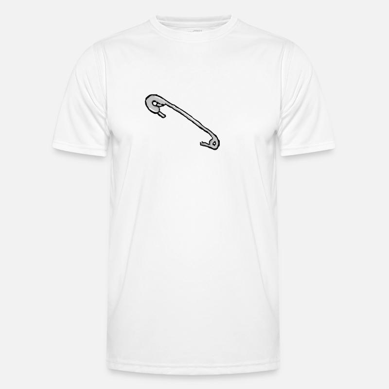 aiguille de sécurité T-shirt sport Homme