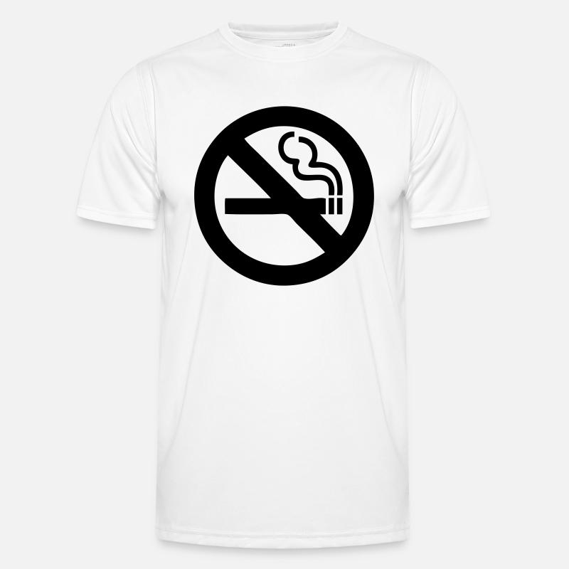 Interdiction de fumer T-shirt sport Homme