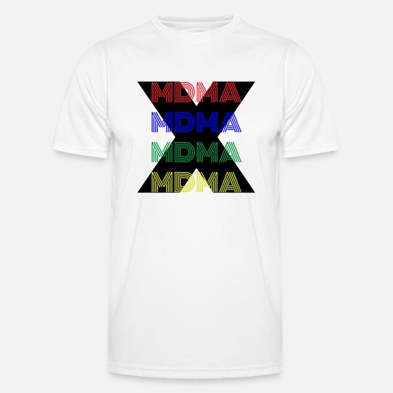 MDMA XTC Extasy Men's Functional T-Shirt