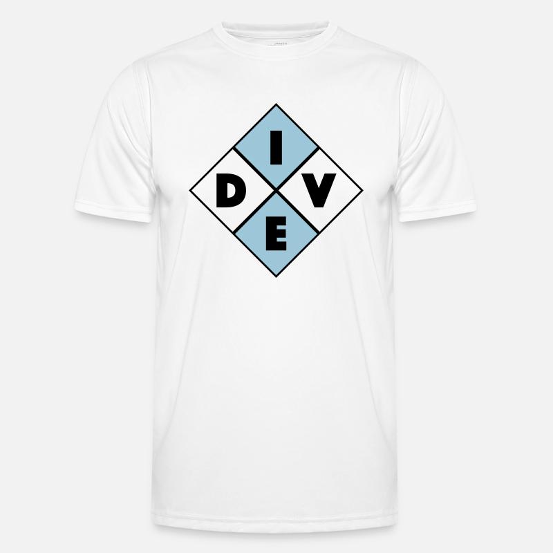 Dive - Men's Functional T-Shirt - white