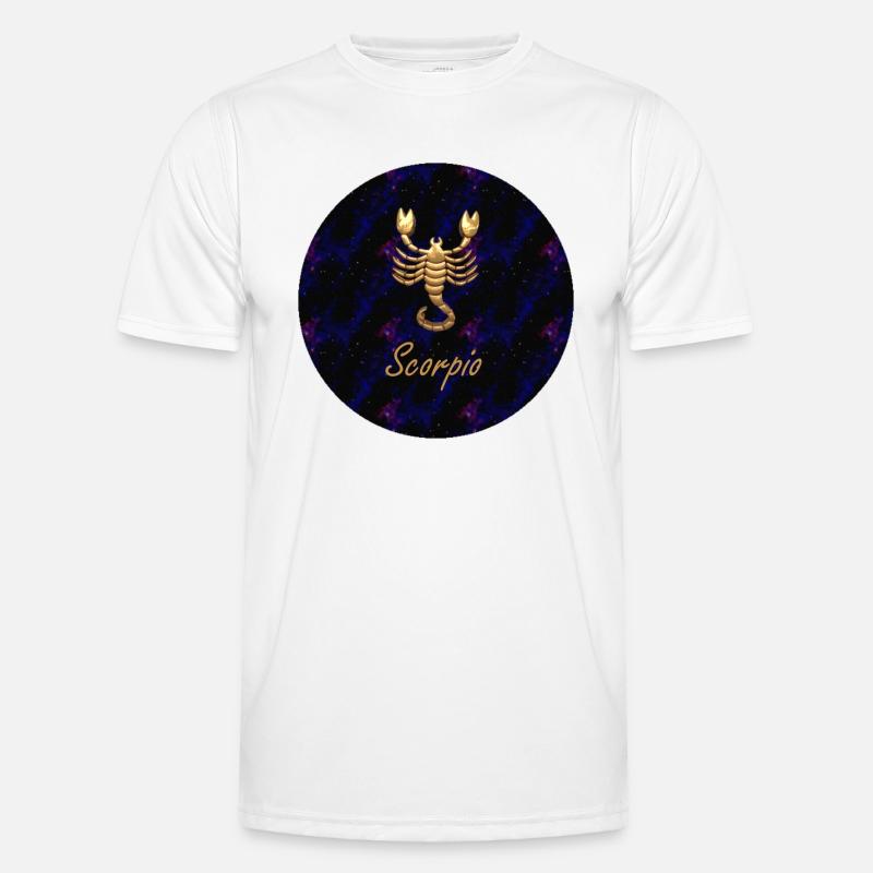 Scorpio Scorpion - Men's Functional T-Shirt - white
