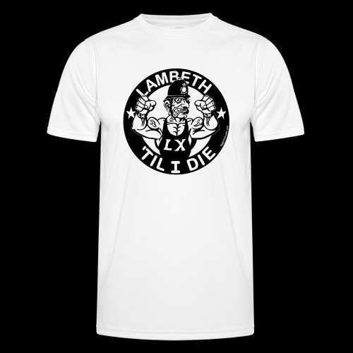 LAMBETH - BLACK - Men's Functional T-Shirt