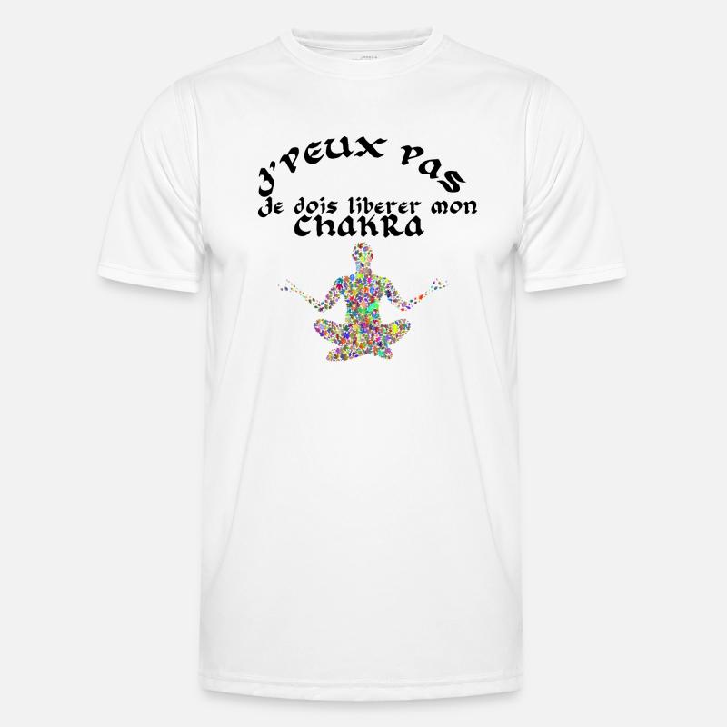 j'peux pas je dois liberer mon chakra T-shirt sport Homme