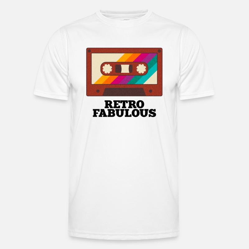 Retro Fabelhaft Männer Funktions-T-Shirt