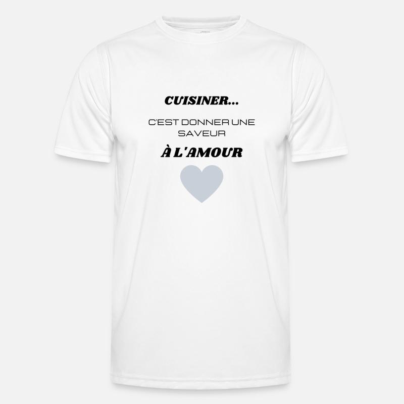cuisiner T-shirt sport Homme