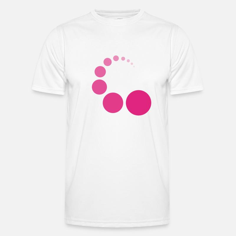 CIRCIRCLE PINK Men's Functional T-Shirt