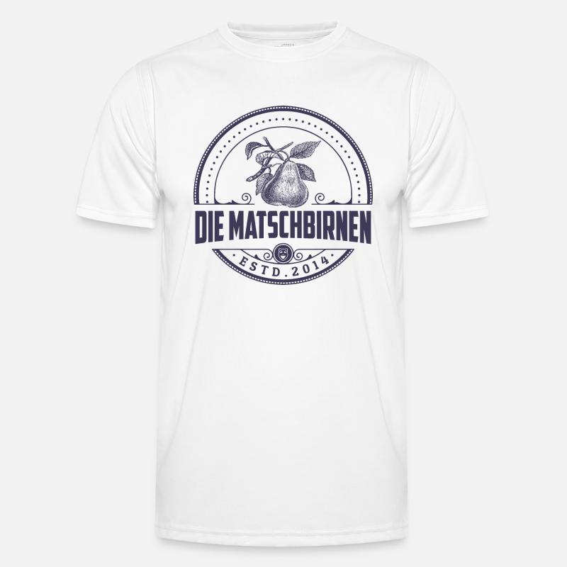 Matschbirnen einfarbig 1 Männer Funktions-T-Shirt