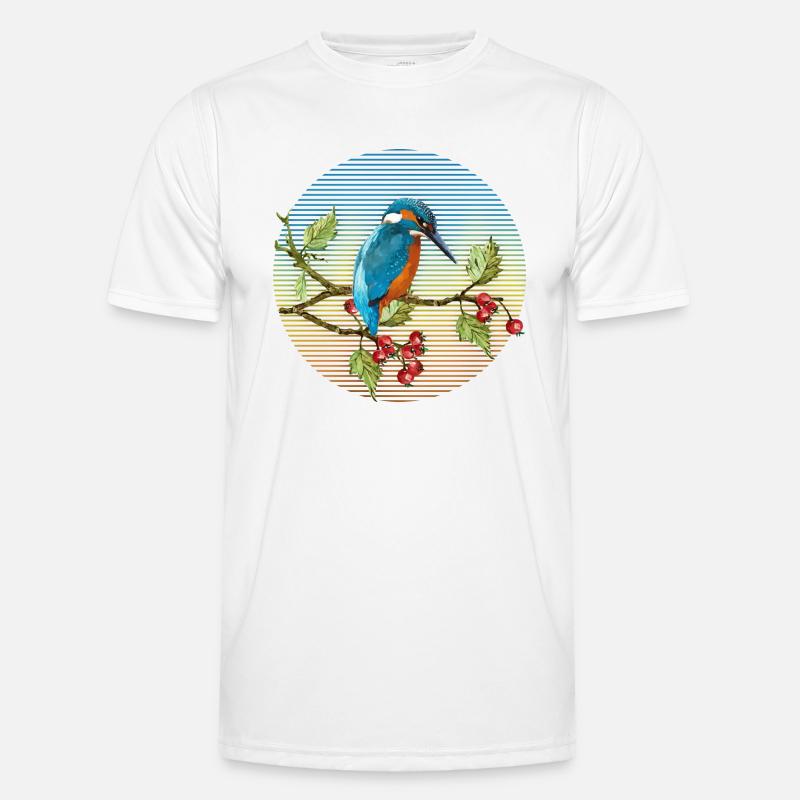 Oiseau coloré T-shirt sport Homme