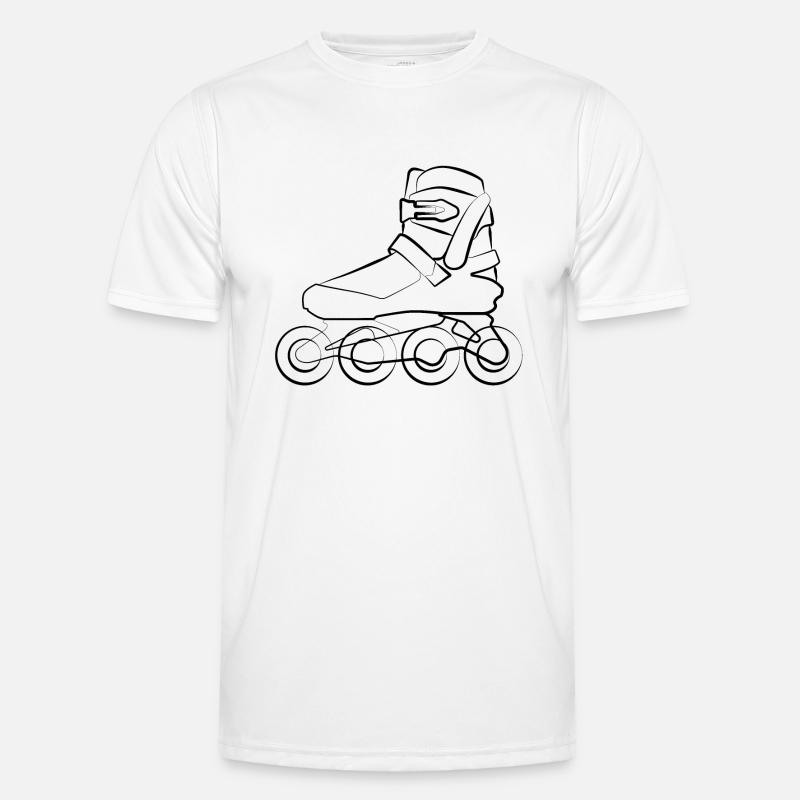 inlineskates inlineskate rollerblades rollerskates Männer Funktions-T-Shirt