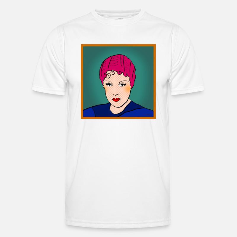 Mädchen 23 2 Männer Funktions-T-Shirt