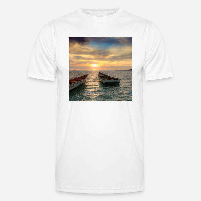 exotic sunset Men's Functional T-Shirt