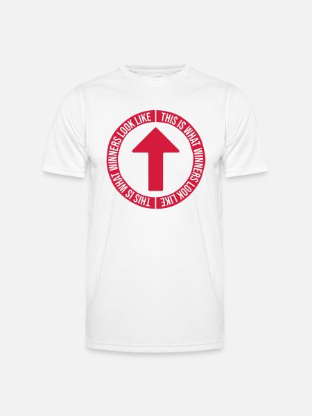 What Winners Look Like - Men's Functional T-Shirt - white