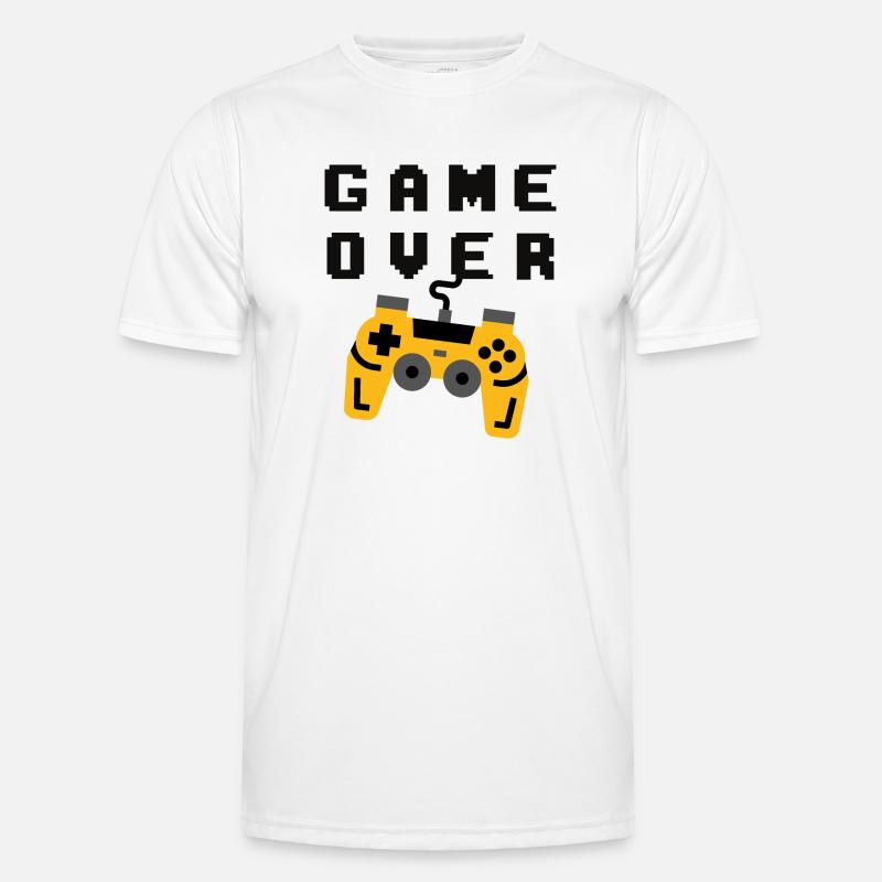 Game Over Männer Funktions-T-Shirt