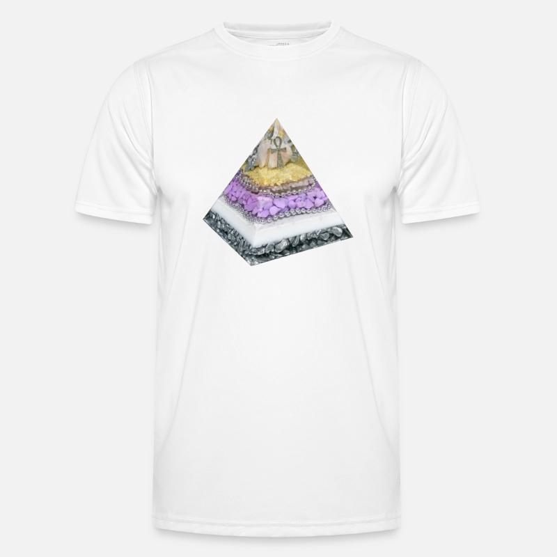 Pyramide d’Ankh / Protection / Vie éternelle T-shirt sport Homme